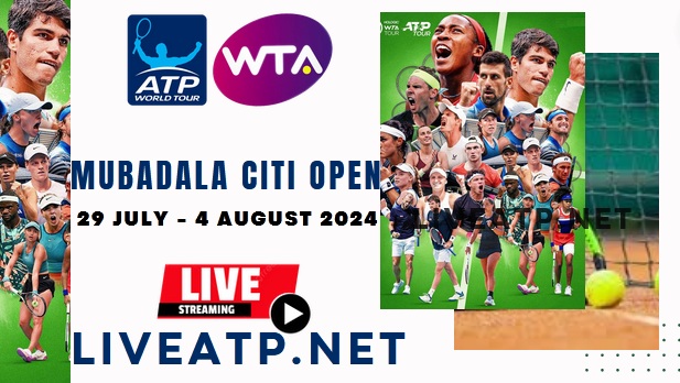 2024 Citi Open Washington QuarterFinal Tennis Live Stream - ATP & WTA