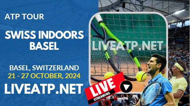 Day 2 Swiss Indoors Basel Tennis Live Stream 2024 | ATP Tour