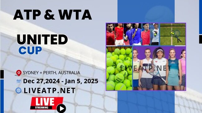 Day 1 - 2024 United Cup Tennis Live Stream - ATP & WTA