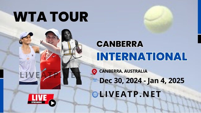 2024 Canberra International Day 1 Live Streaming - WTA 125