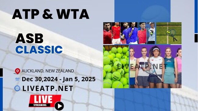 2024 ASB Classic Day 1 Live Streaming - WTA 250