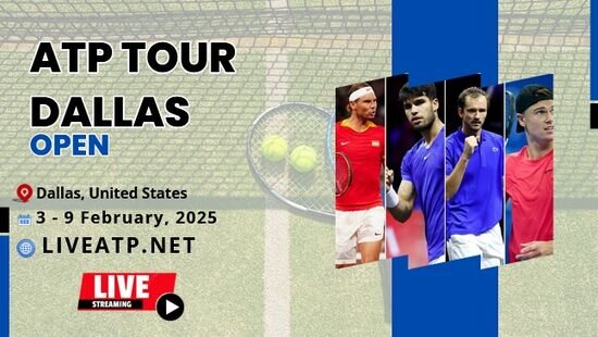 Dallas Open Day 3 Live Stream 2025 | ATP Tour