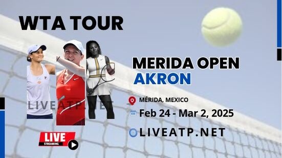 2025 Merida Open Day 1 Live Streaming - WTA 500