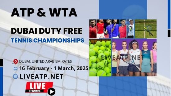 Dubai Tennis Championships Final Live Stream 2025 | ATP Tour