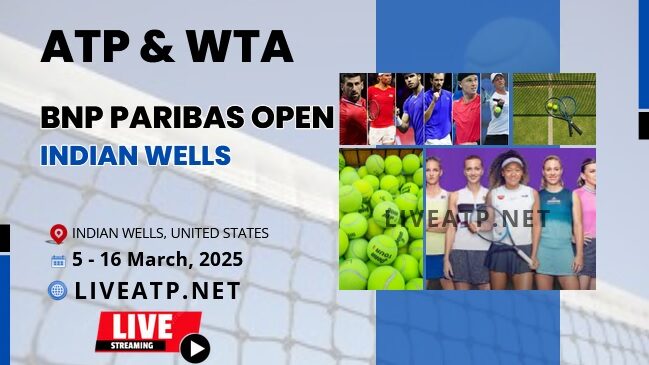 Day 7 - 2025 Indian Wells Masters Tennis Live Stream - ATP & WTA