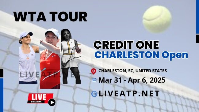 2025 Charleston Open Day 1 Live Streaming - WTA 500