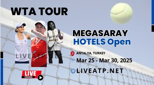 2025 Megasaray Hotels Open 2 Day 1 Live Streaming - WTA 125