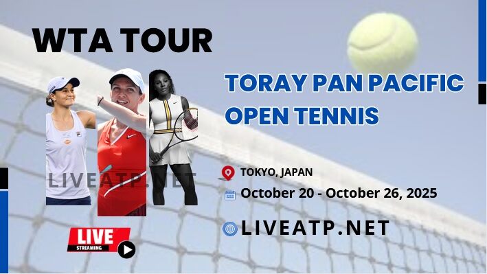Toray Pan Pacific Open Tennis Live Stream WTA Japan Open