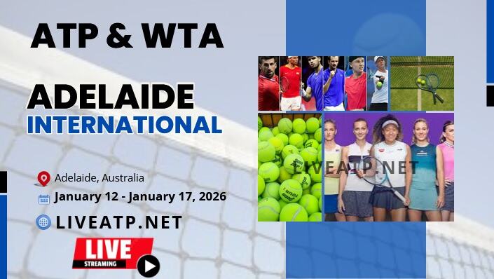 Watch Adelaide Open Tennis Live Stream